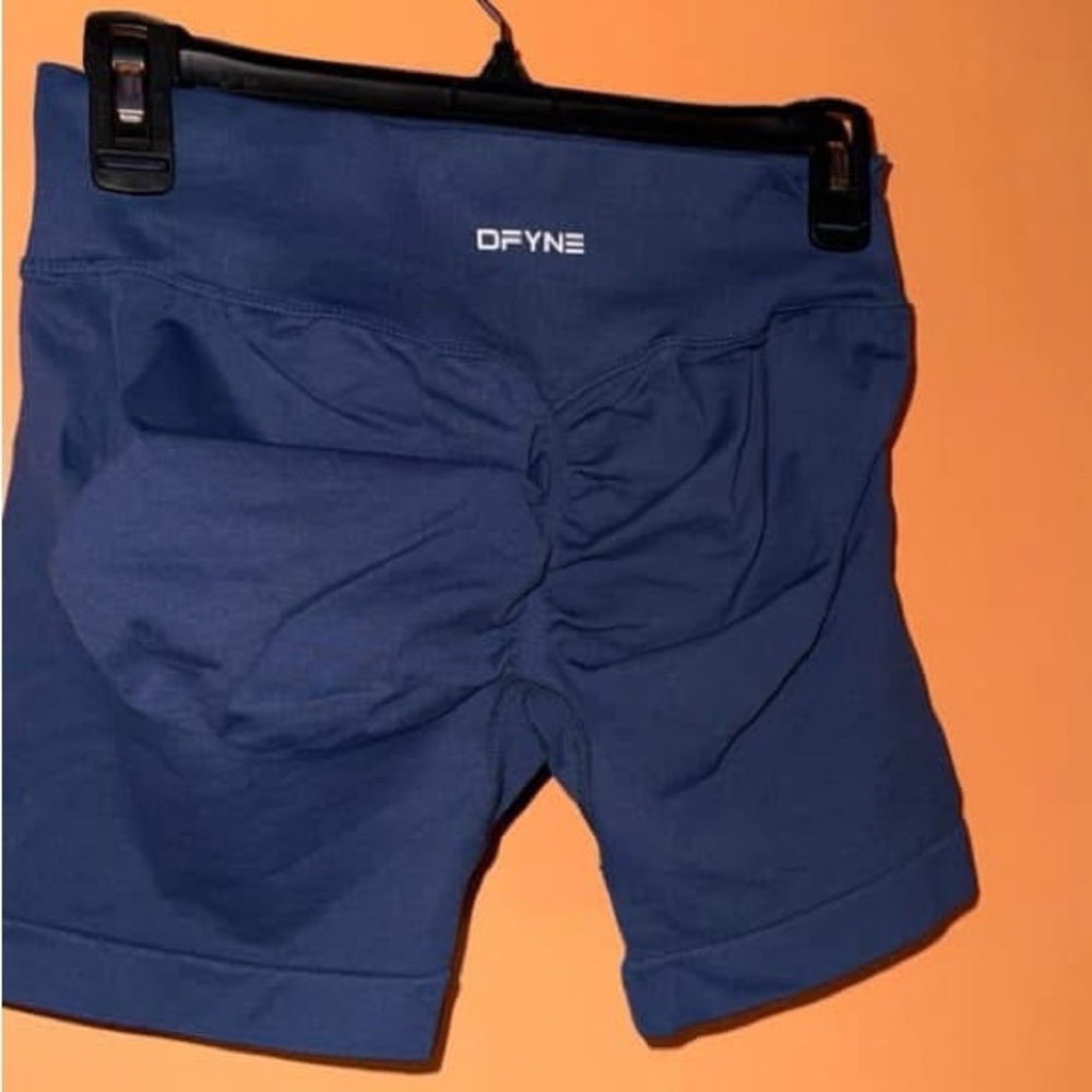 DFYNE Impact Women's Blue Athletic Shorts size L